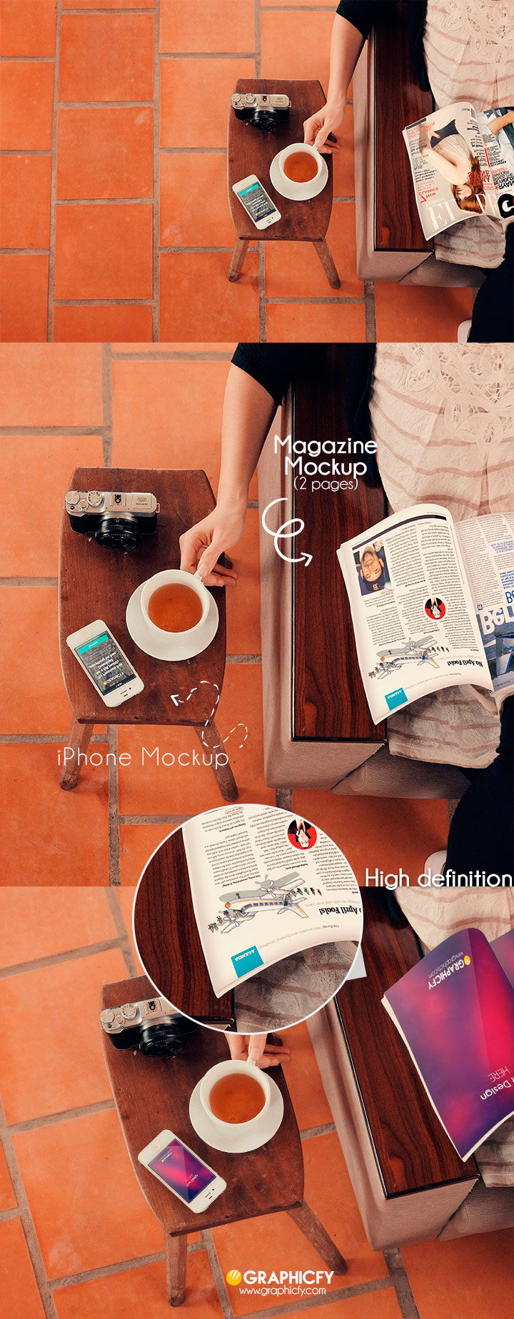 Download Magazine-Mockup-Download-PSD - Graphicfy